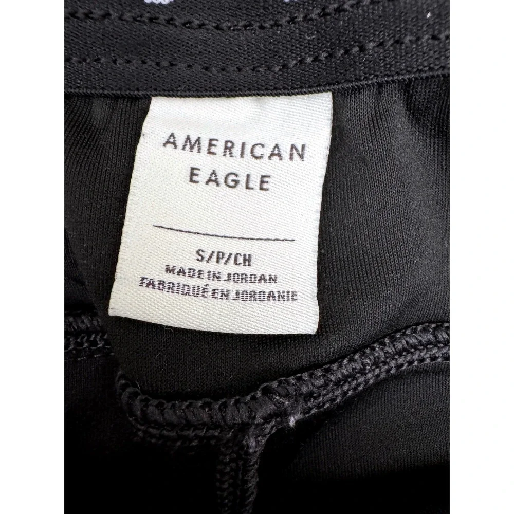 American Eagle Active Shorts Zipper Pockets Gray Small Athletic Lounge